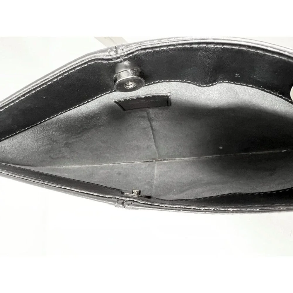 Louis‎ Vuitton Epi Demi Lune Shoulder Bag Black Y2K Vintage